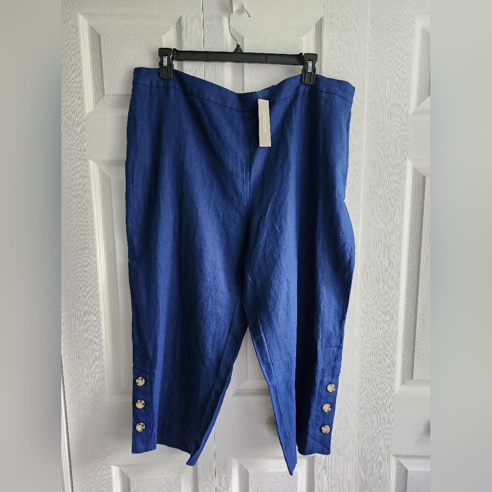 NWT CHICO'S Sz4(20) Capris